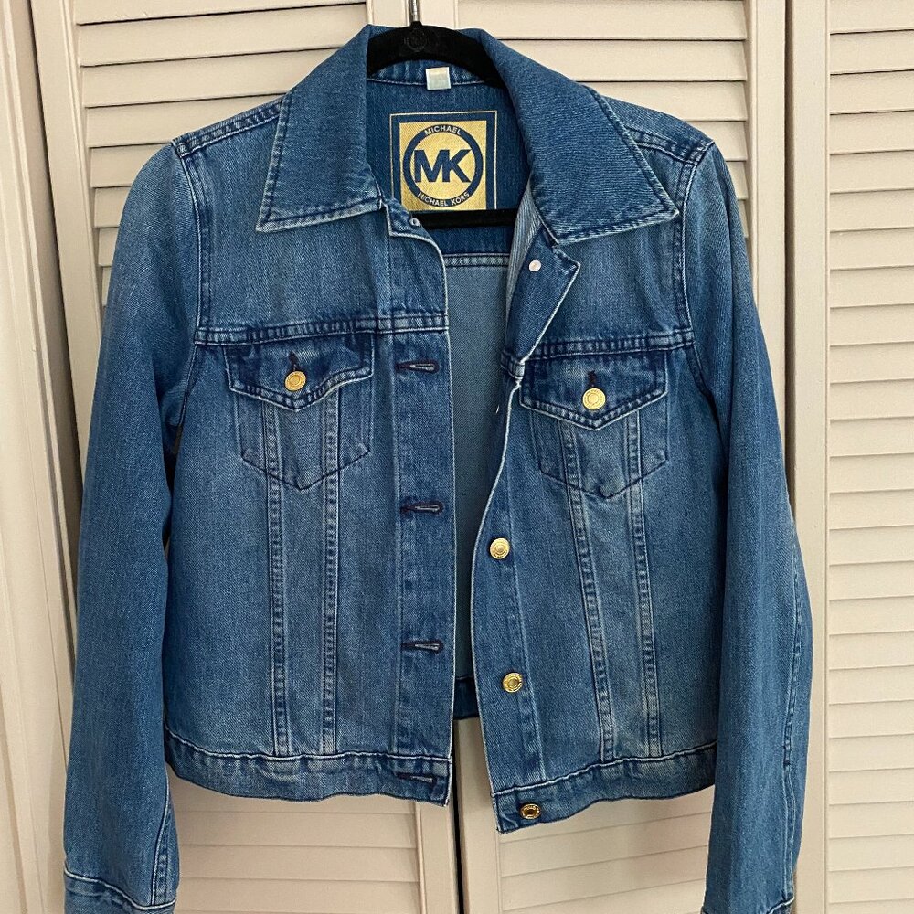 Michael Kors Jean Jacket Women's Size Medium